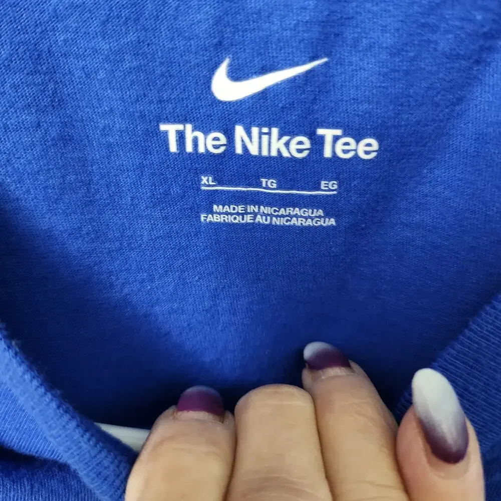 Nike Blue Just do It Tee XL Men's
